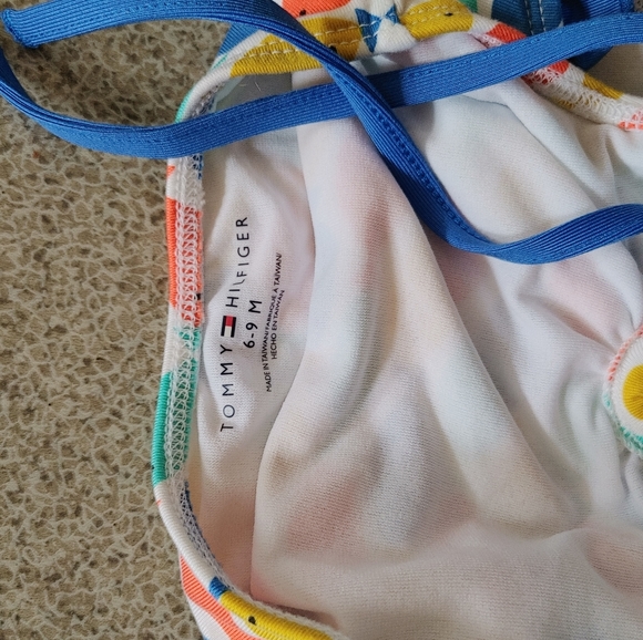 2 Tommy Hilfiger baby bathing suits 6-9 months old - Picture 2 of 3